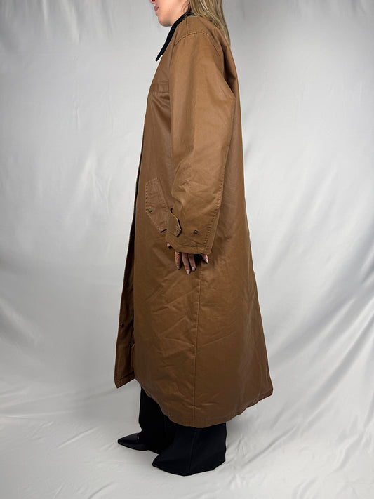 Trench Cerato Lungo Armonia Marrone