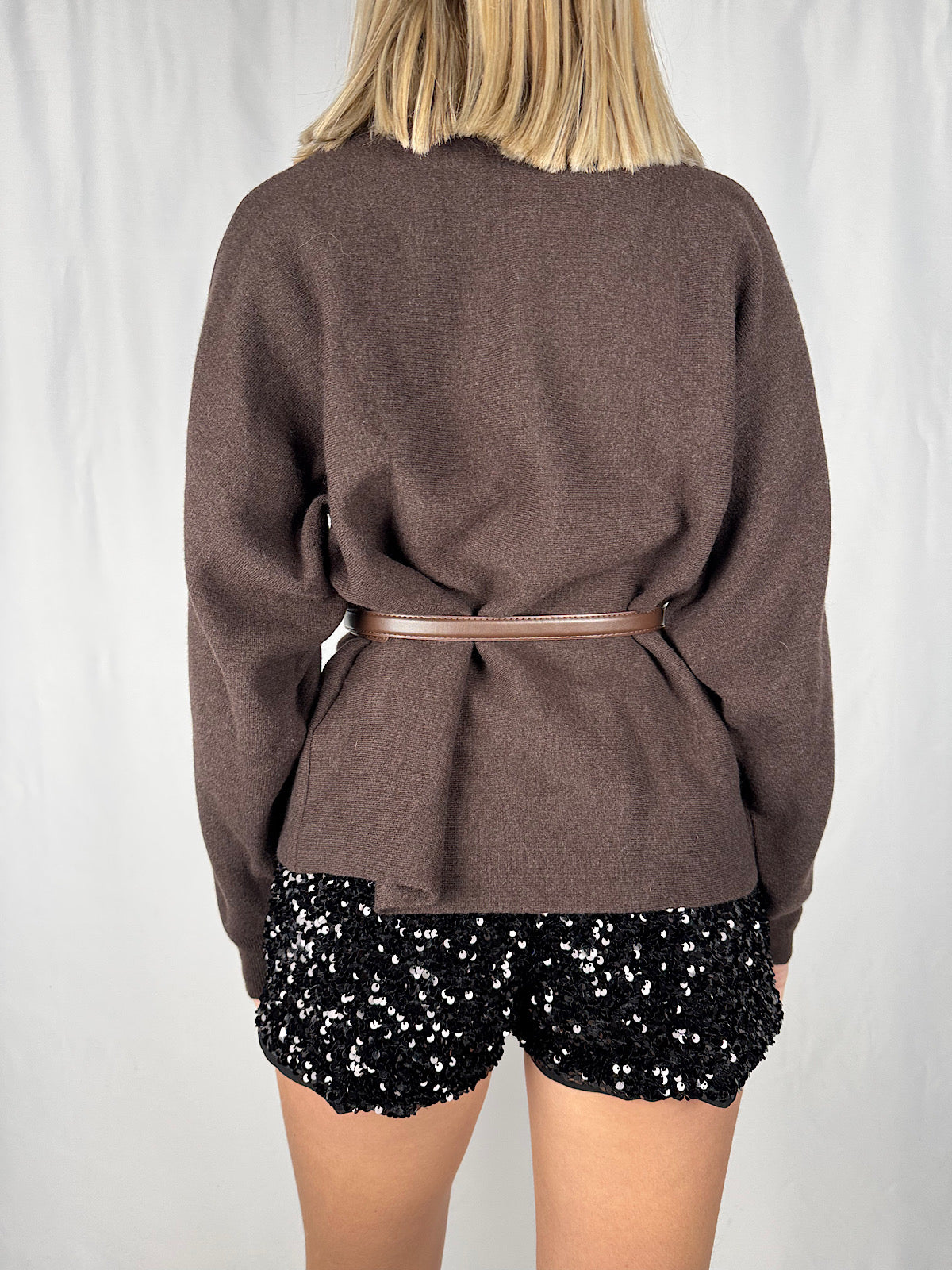 Maglia Manica Palloncino con Cintura Moro Vicolo