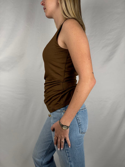 Canotta Scollo Quadro Moro Vicolo