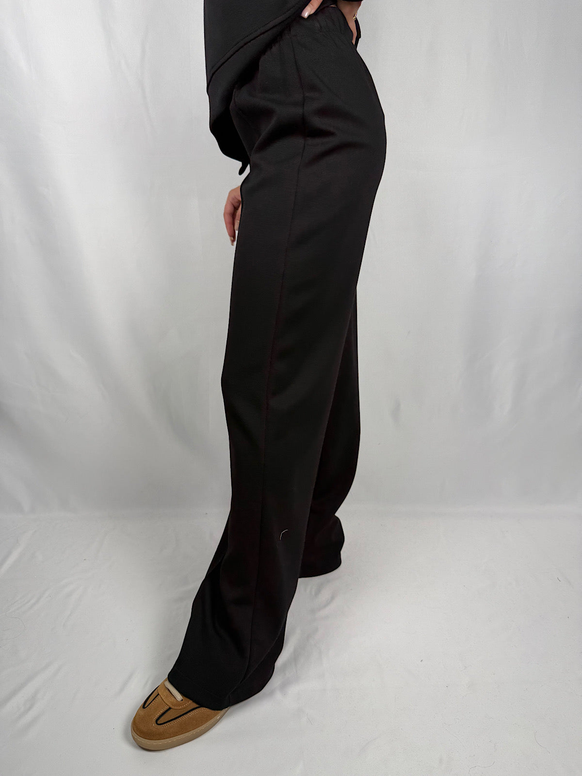 Pantalone Dritto in Felpa Vicolo Nero