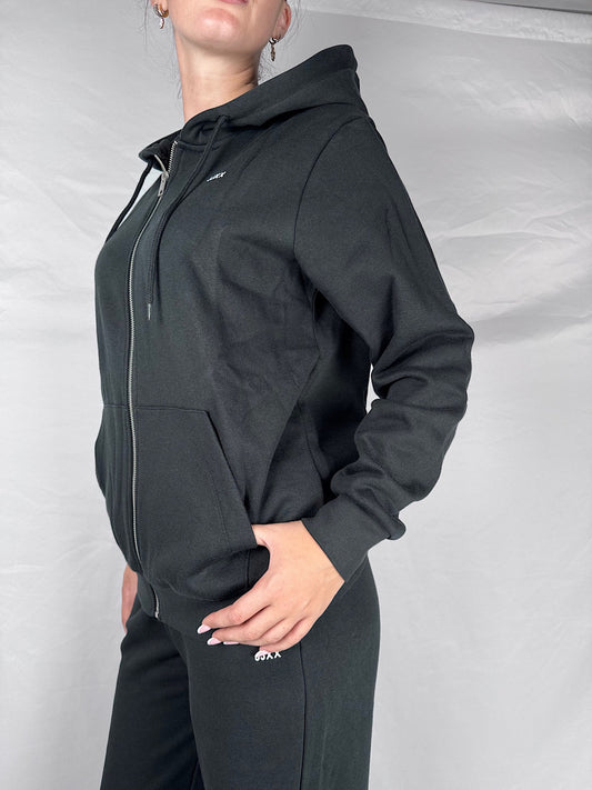 Felpa Con Cappuccio Zip JJXX Nera
