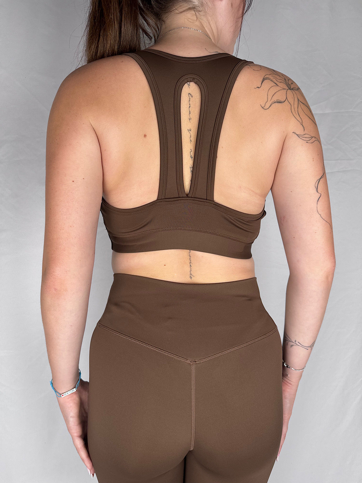 Top Fitness Reggiseno Vicolo Tabacco