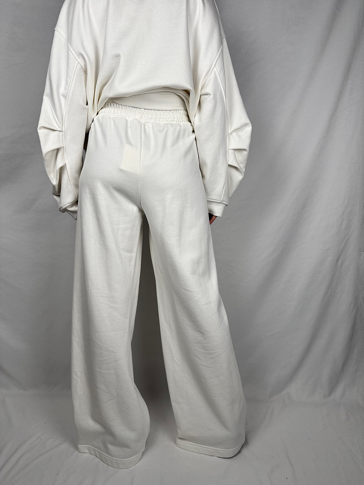 Pantalone Tuta Bianco Vicolo