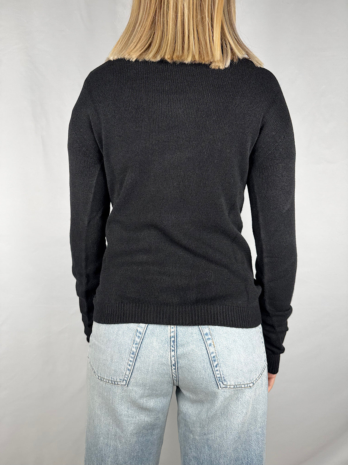 Maglia Dolcevita Nero Dixie