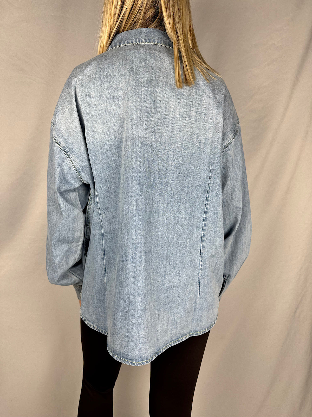 Camicia Denim Chiaro Vicolo