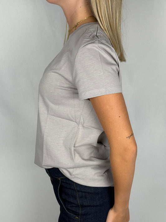 T-Shirt Basic Lumina Grigio