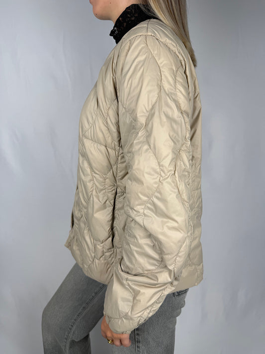 Giacca Trapunta Cento Grammi Vicolo Beige