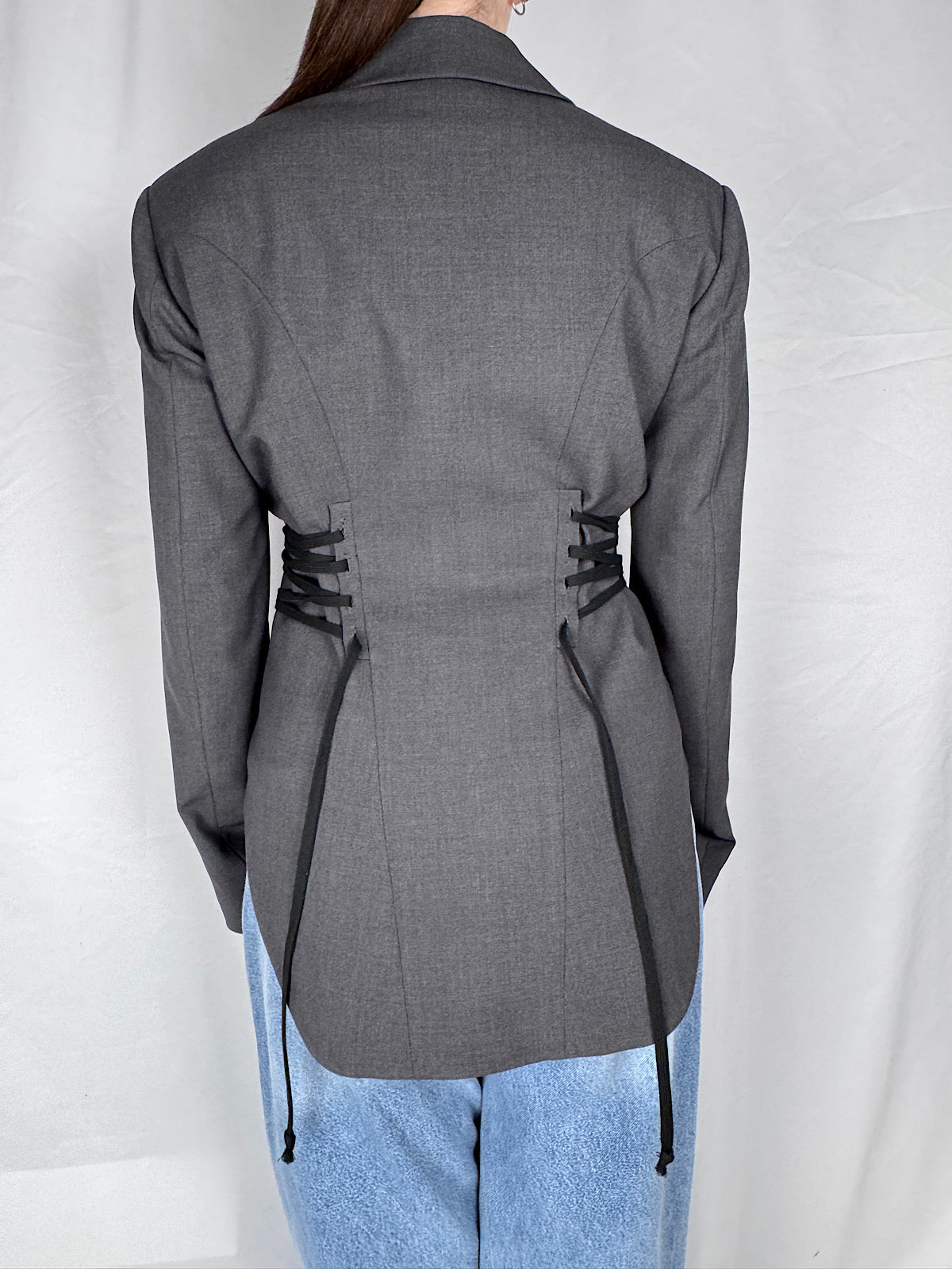 Giacca Corsetto Reverse Vicolo Antracite