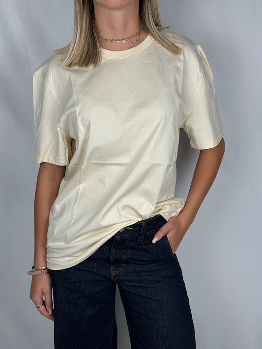 T-Shirt Basic Lumina Beige