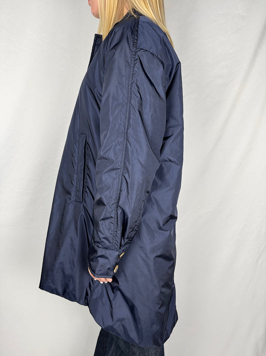 Trench Svasato Blu Navy Vicolo