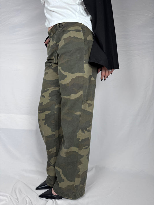 Jeans Camouflage Vicolo Militare