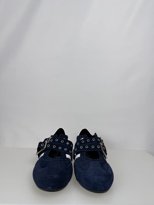 Ballerina con Fibbia Divine Follie Blu