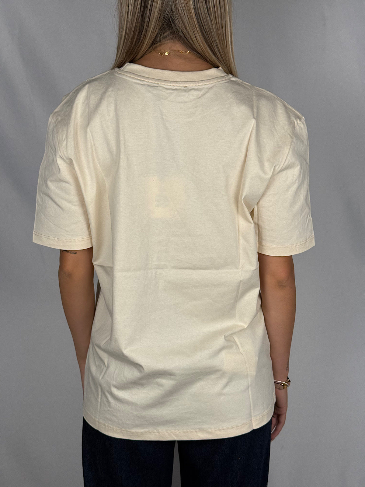 T-Shirt Basic Lumina Beige