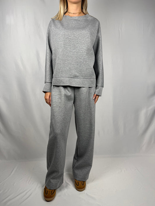 Pantalone in Felpa Armonia Grigio