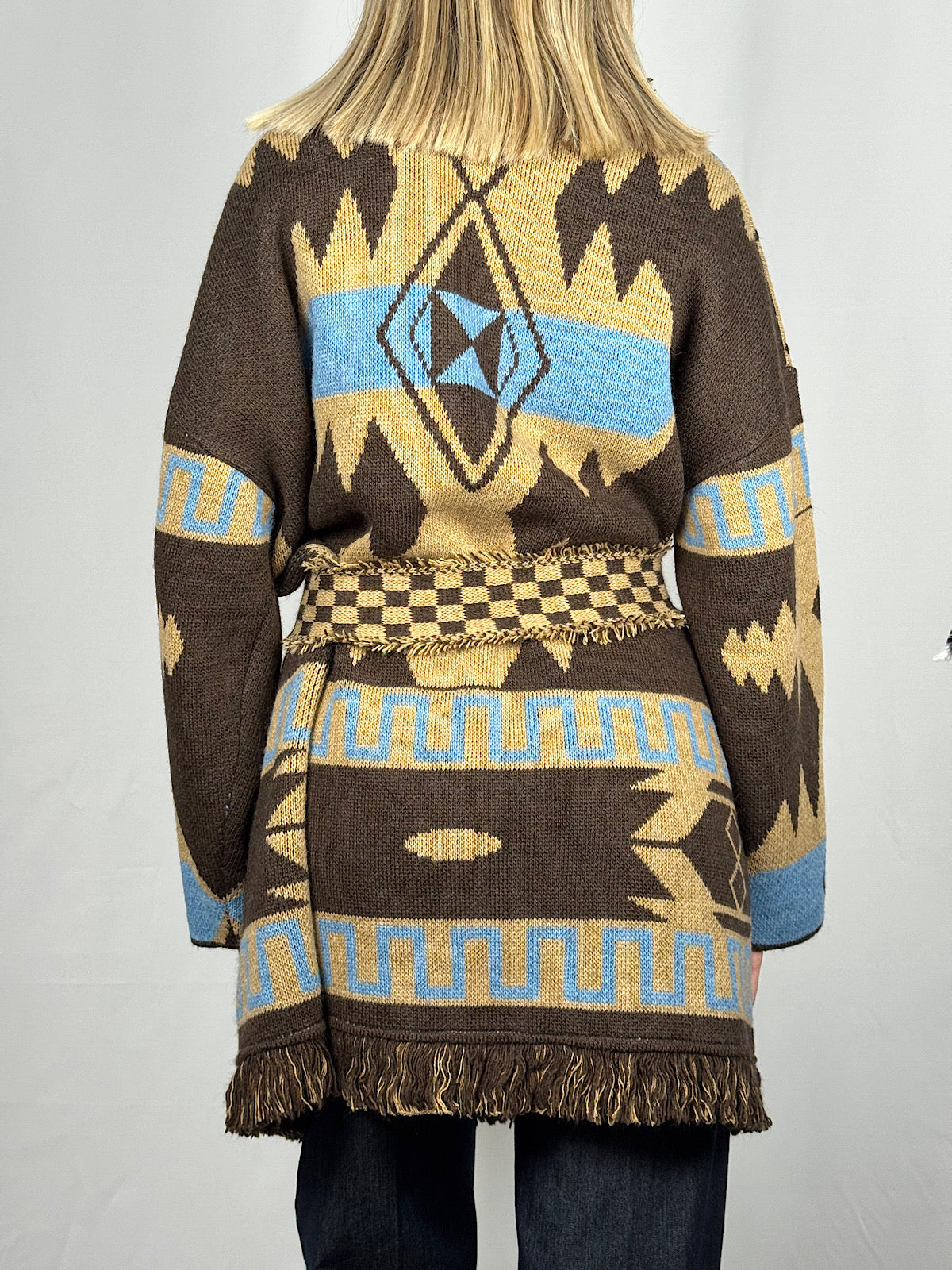Cardigan Tensione-In Marrone