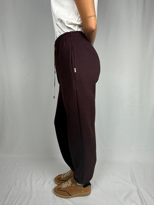 Pantalone in Felpa Vicolo Bordeaux