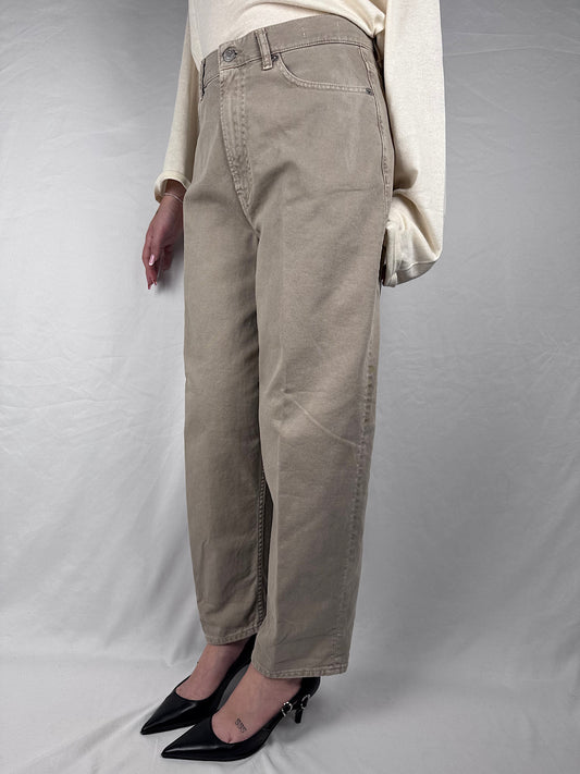 Jeans Laila Relaxed Fit Vicolo Taupe