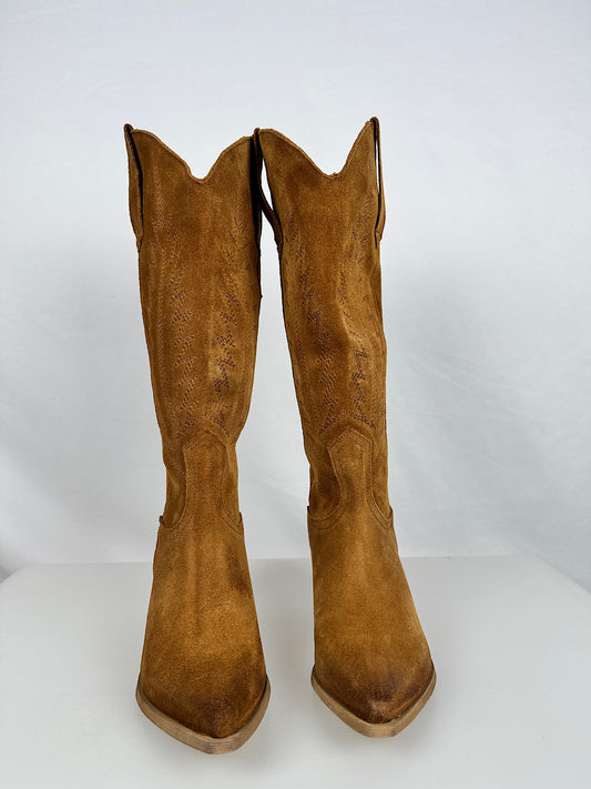 Texano Ricamato Cuoio Divine Follie