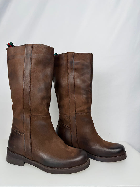 Stivale Nabuk Divine Follie Moro