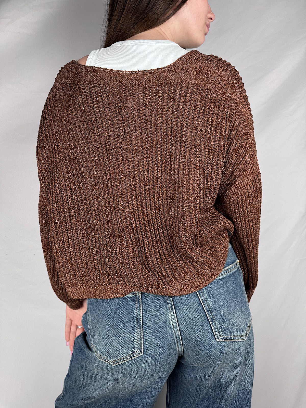 Cardigan Lurex Vicolo Moro