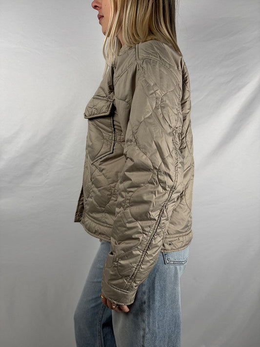 Giacca Trapuntata Beige JJXX
