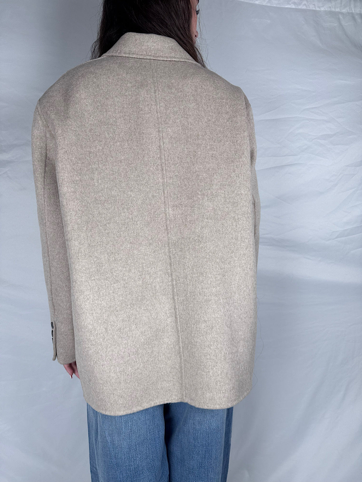Cappotto Giacca Hand Made Vicolo Tortora Melange