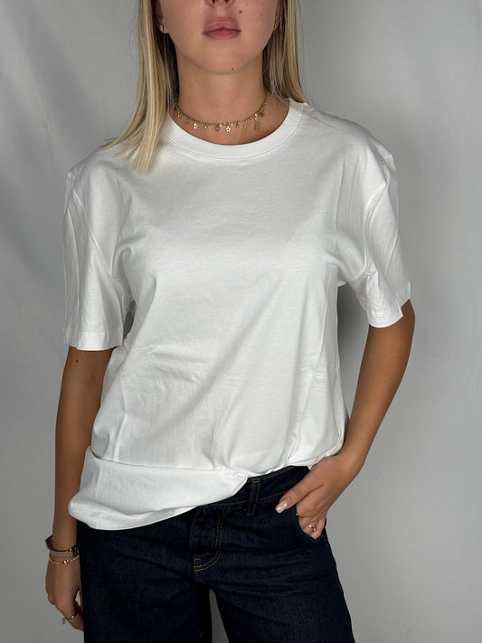 T-Shirt Basic Lumina Bianca
