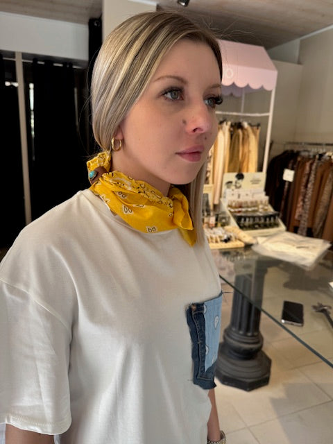 Bandana Foulard Gialla