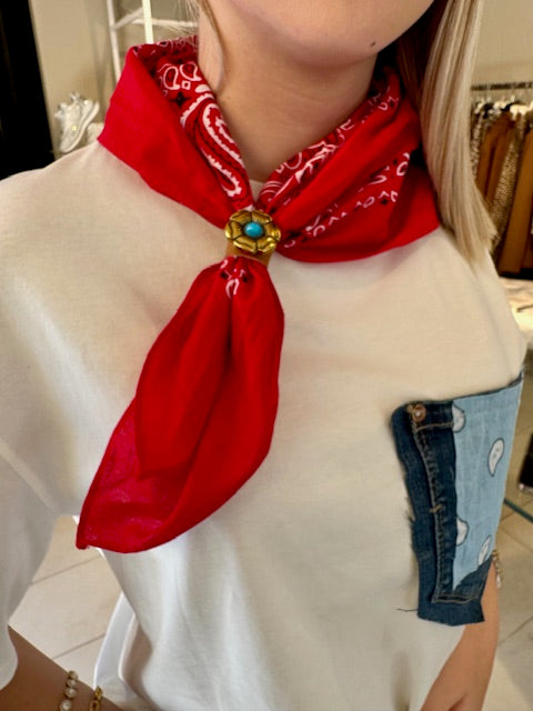 Bandana Foulard Vicolo Rossa