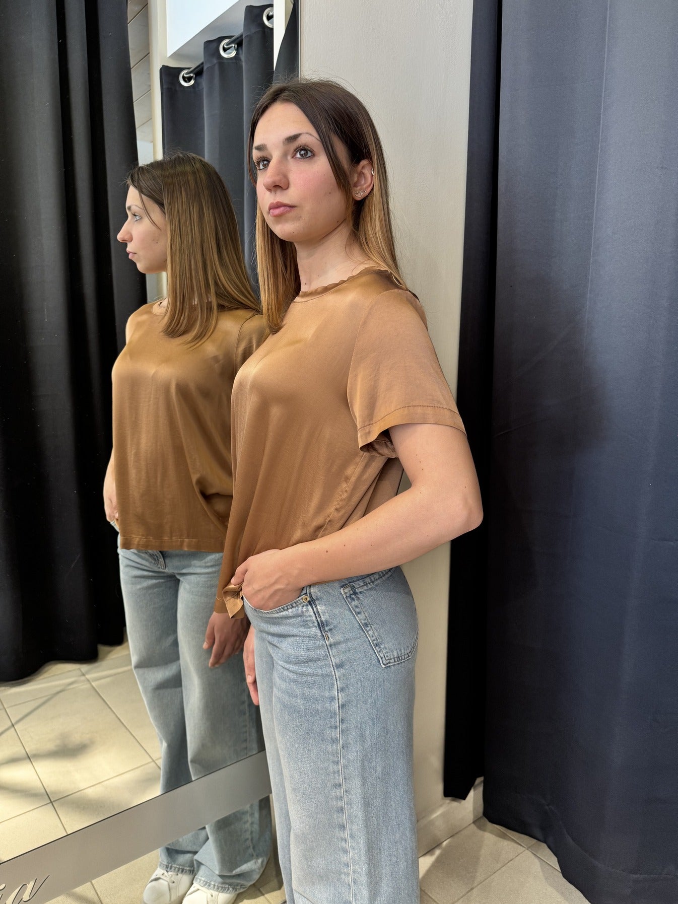 T-Shirt Satin Vicolo
