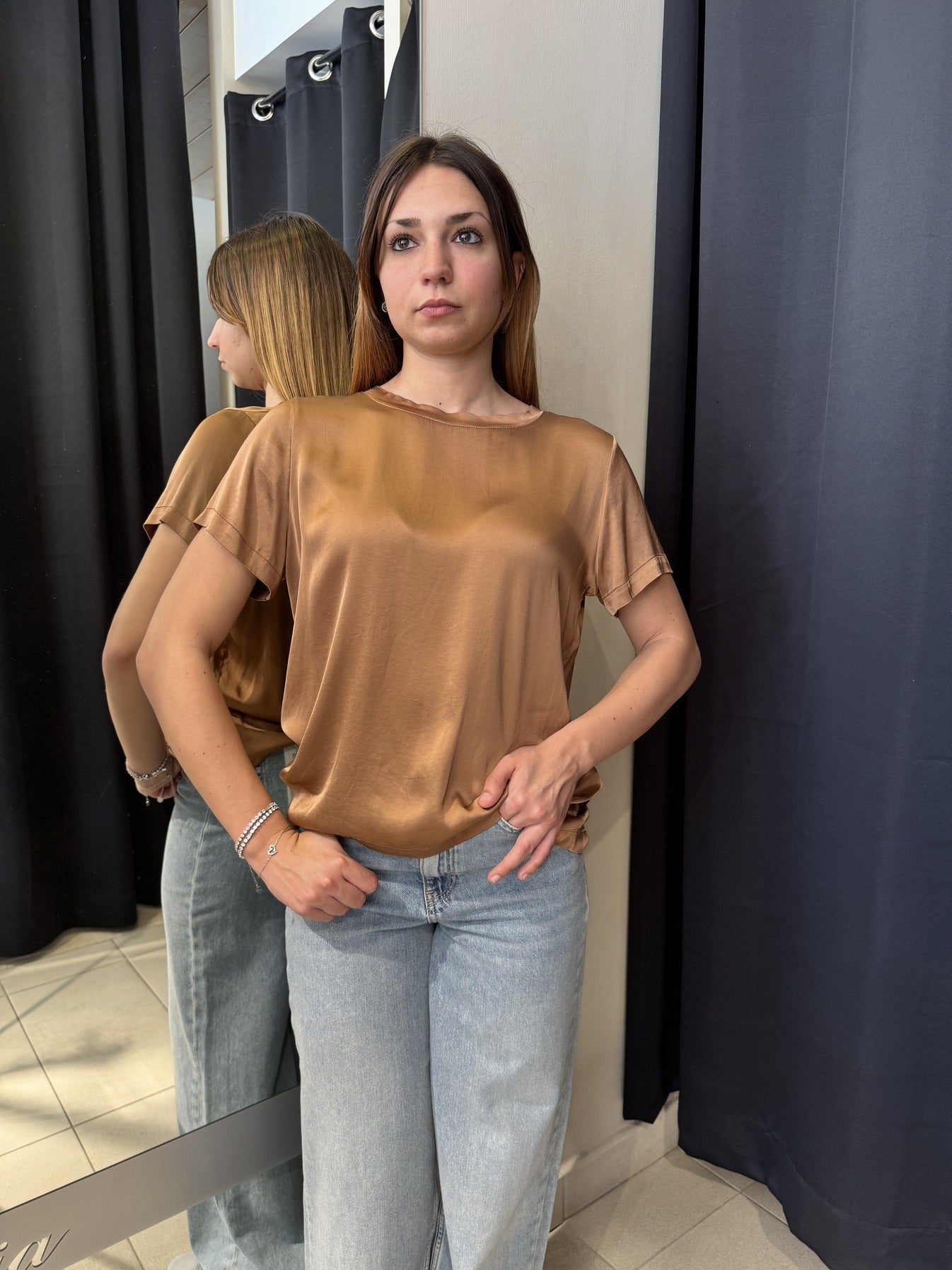 T-Shirt Satin Vicolo