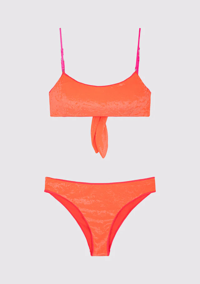BIKINI TOP E SLIP FISSO GLITCH