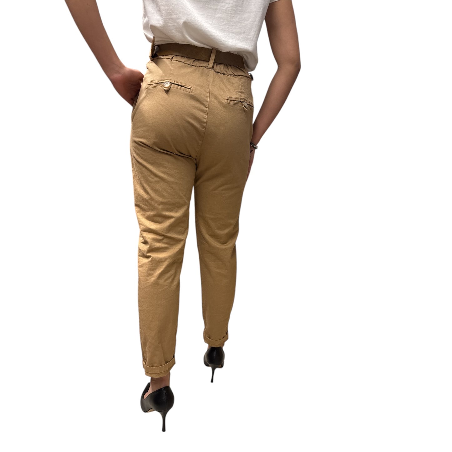 Pantalone Cavallo Sceso Beige