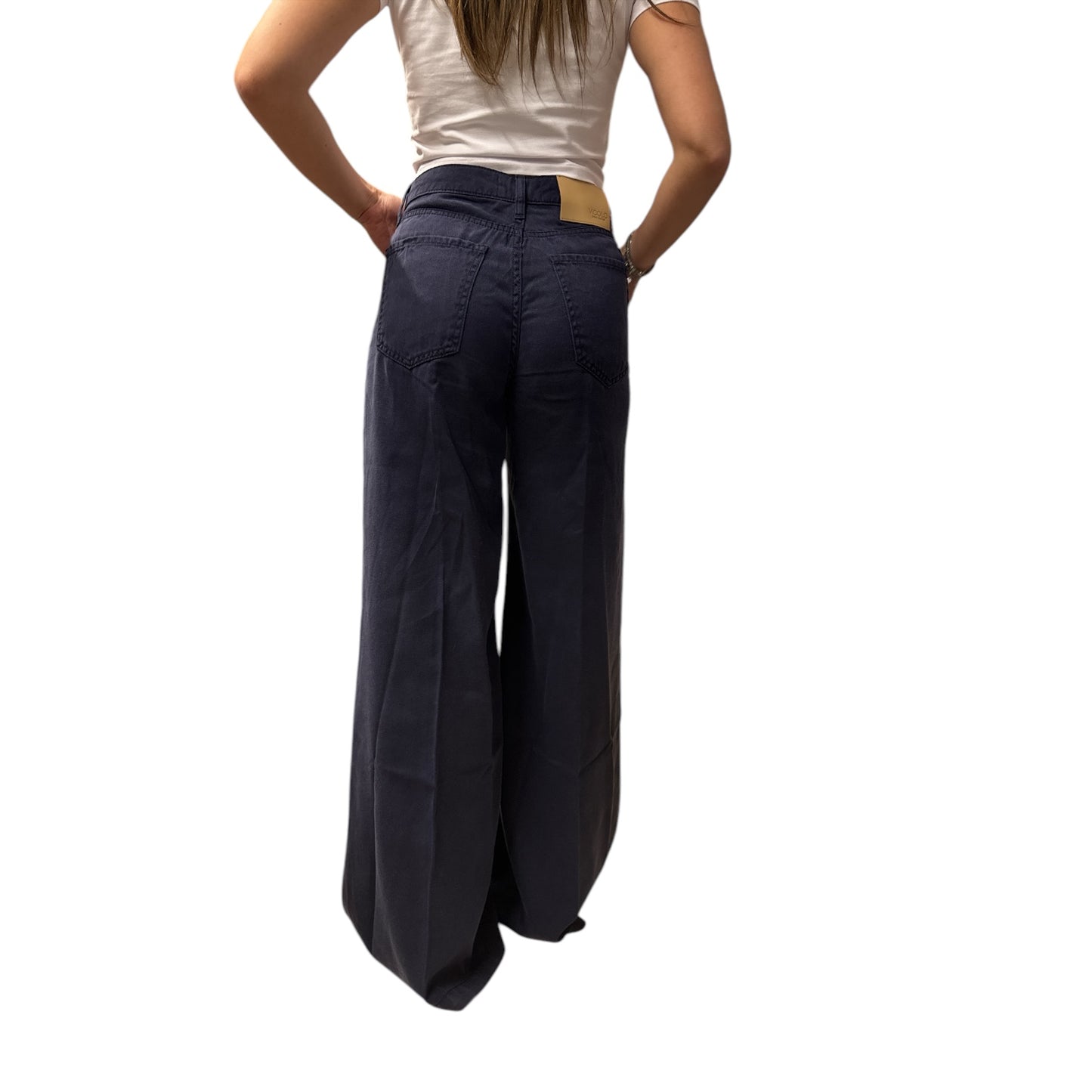 Jeans Madison con Piega Blu Notte