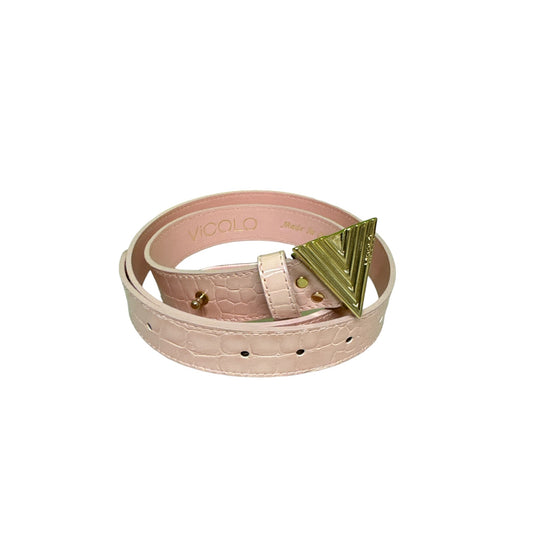 Cintura vicolo con fantasia pitone donna