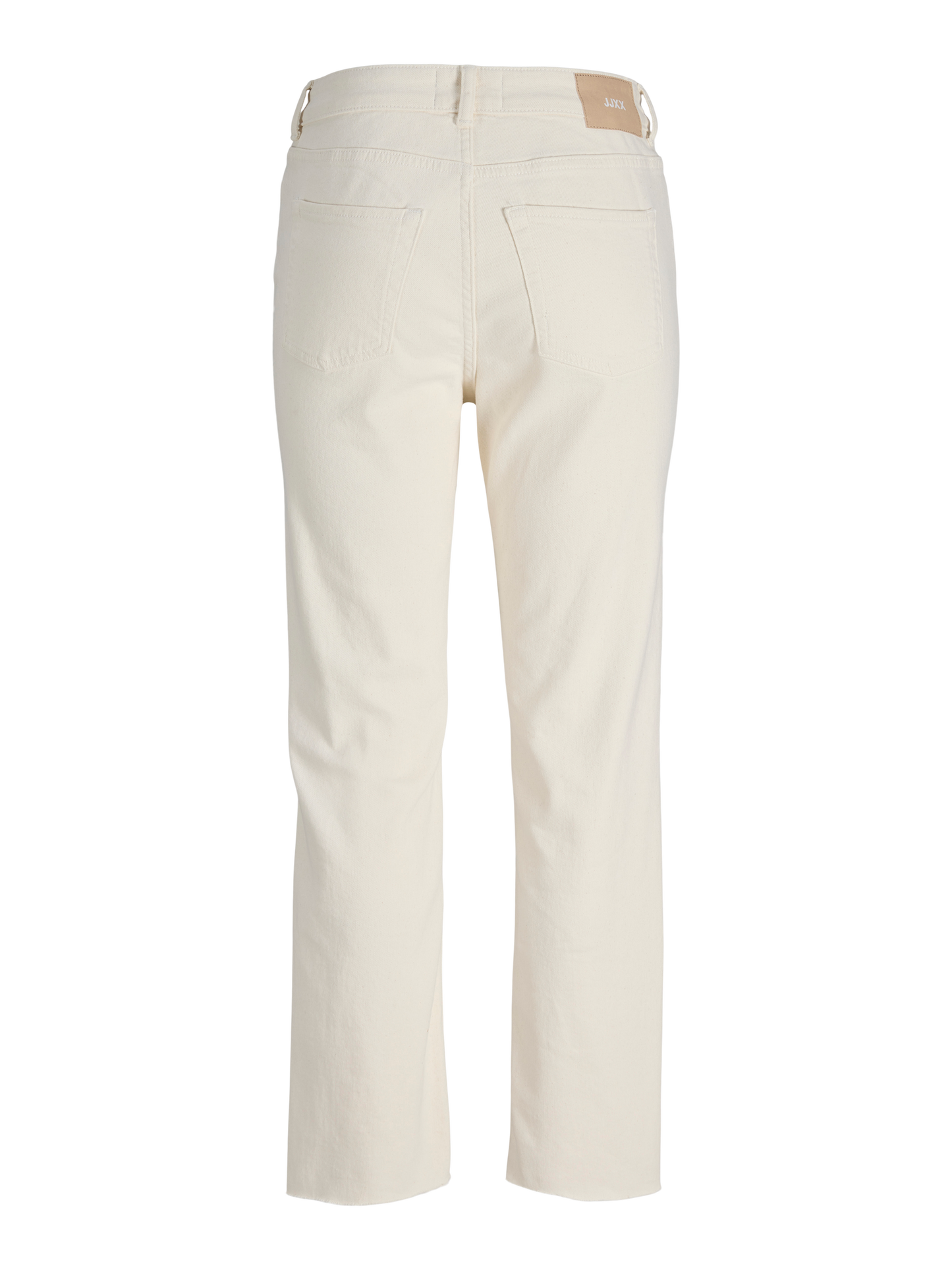 Jeans Slim Straight Mid Waist Burro