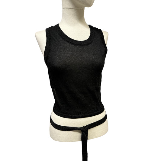 Canotta Lurex Crop Vicolo