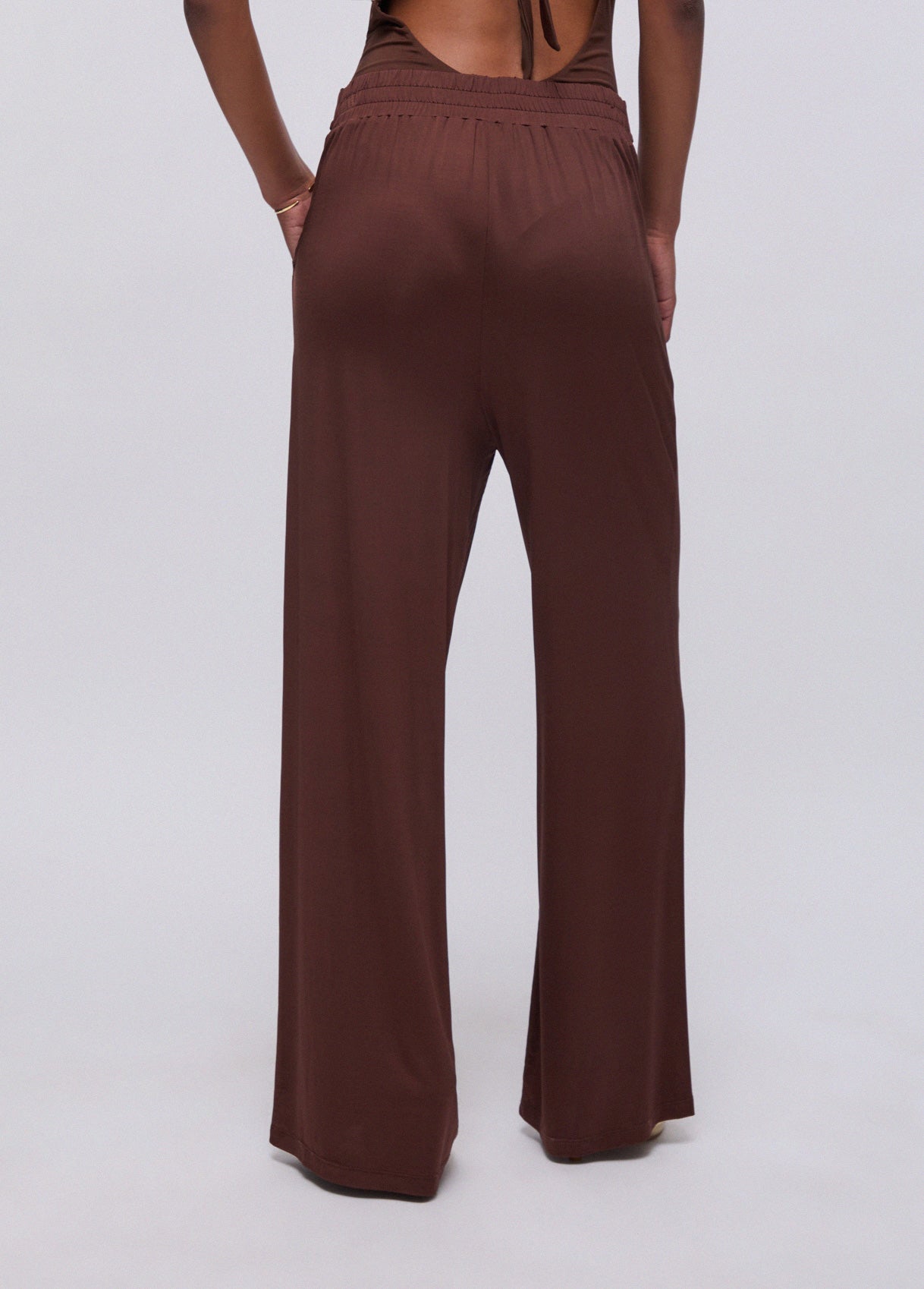 Pantaloni in Jersey Lucido Liu.Jo Terra