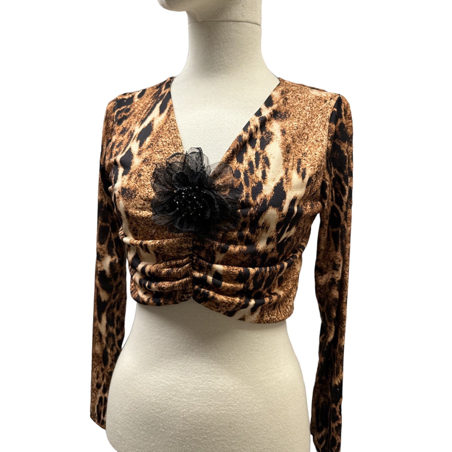 Top a Maniche Lunghe Vicolo Abbigliamento Armonia