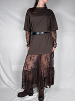 Abito T-shirt con Pizzo Vicolo Moro