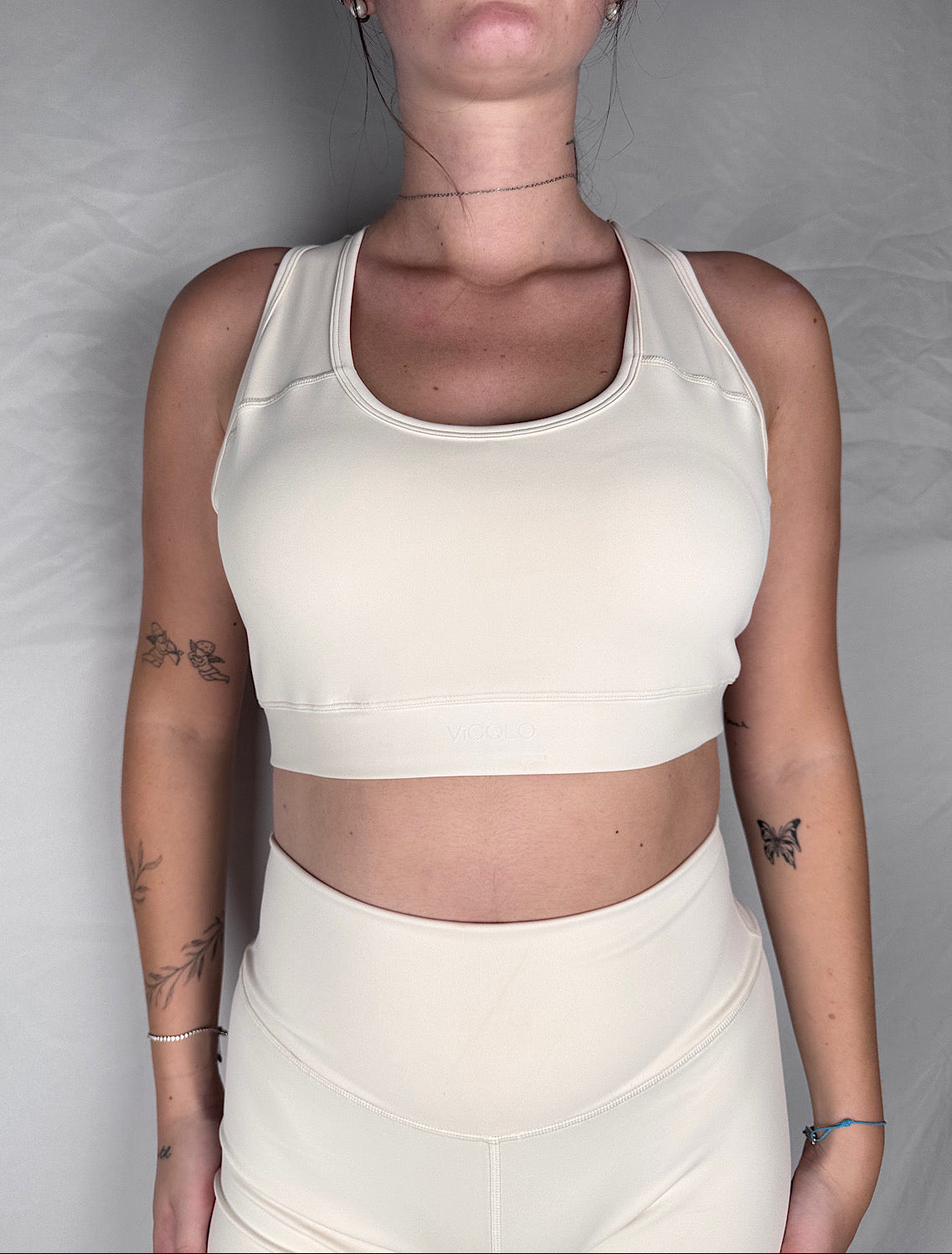 Top  Fitness Reggiseno Vicolo Vaniglia