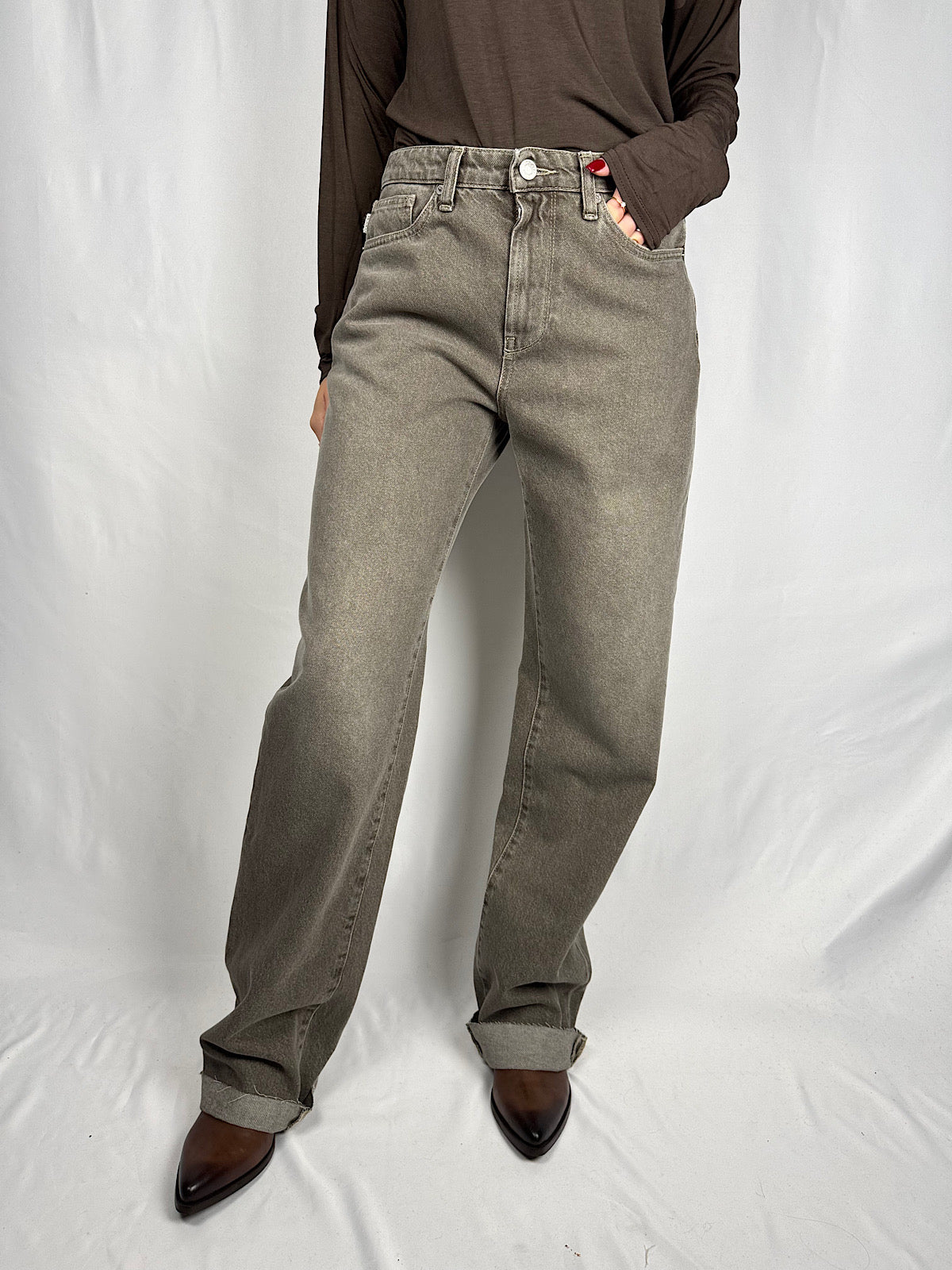 Jeans Alex Grigio Vicolo