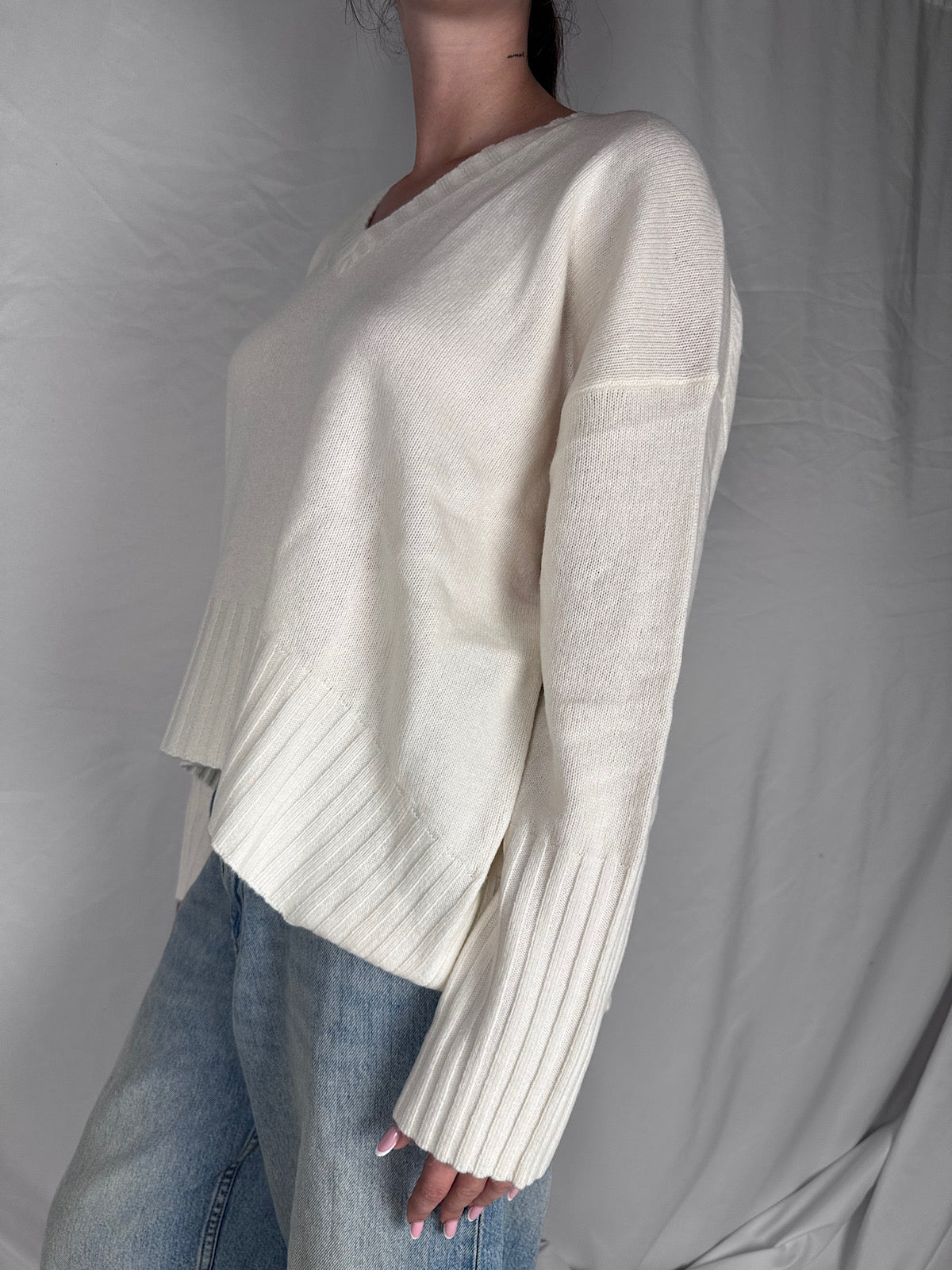 Maglia Scollo V Vicolo Naturale