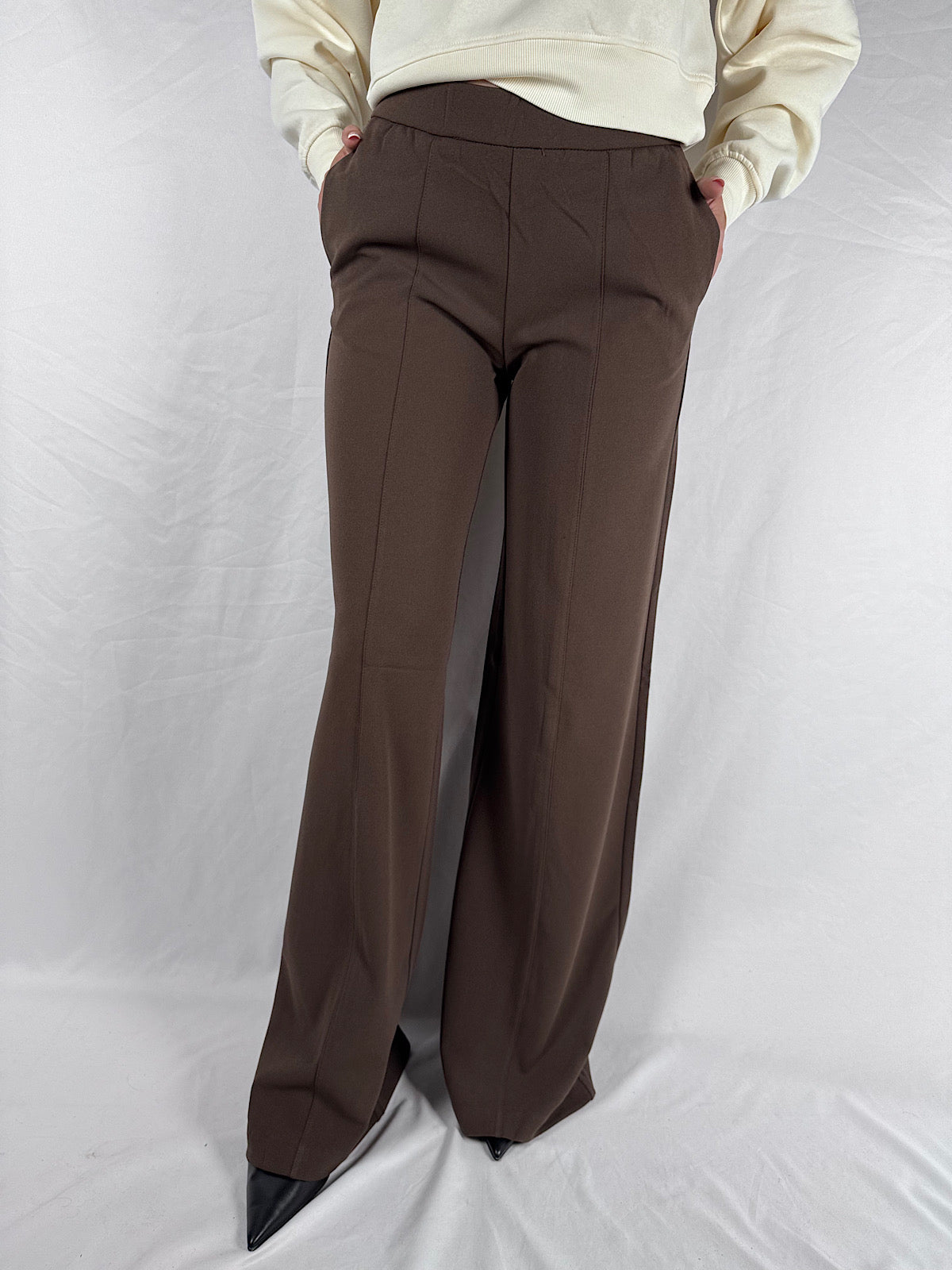 Pantalone Gamba Ampia JJXX Moro