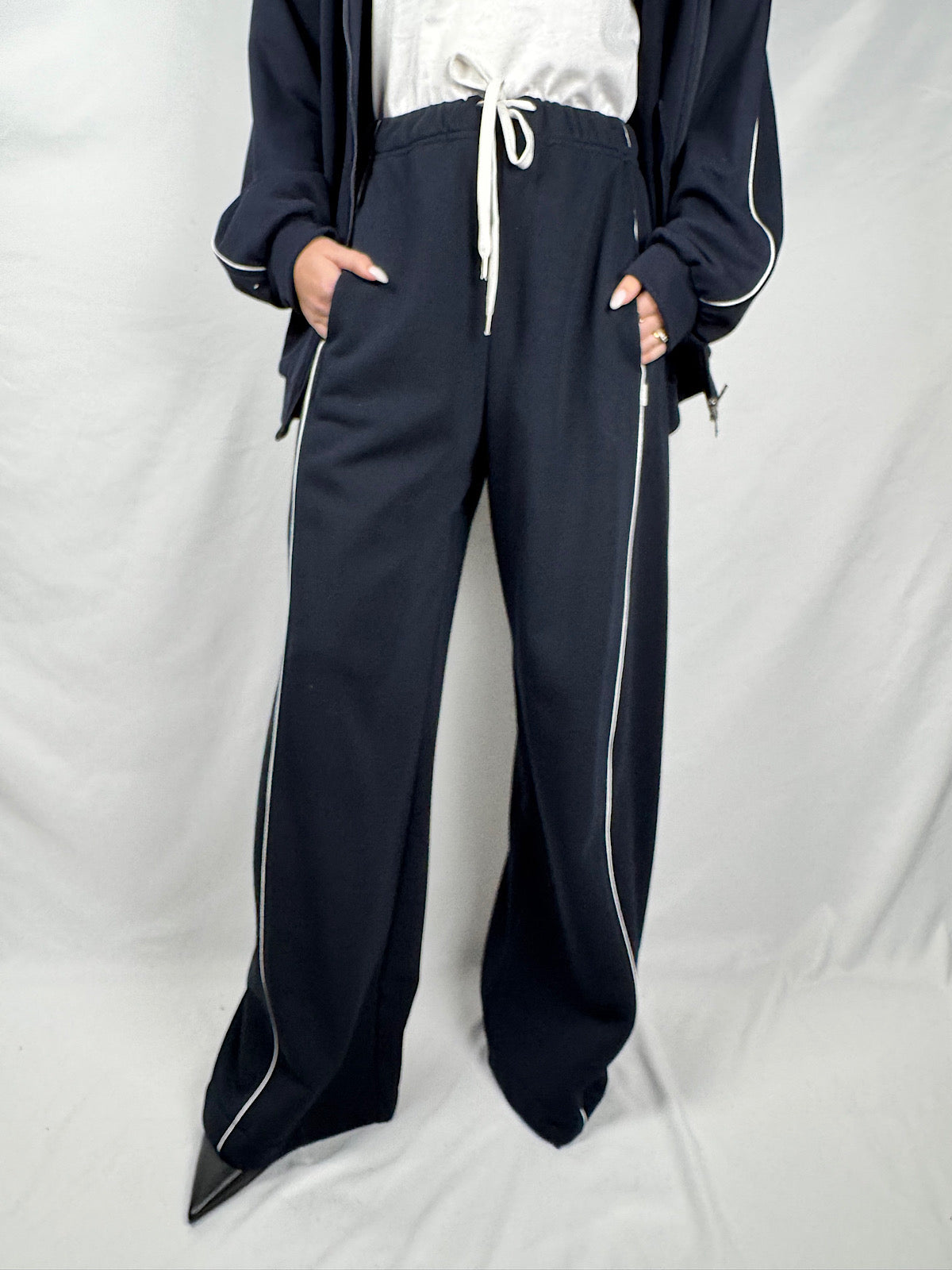 Pantalone Tuta Blu Vicolo