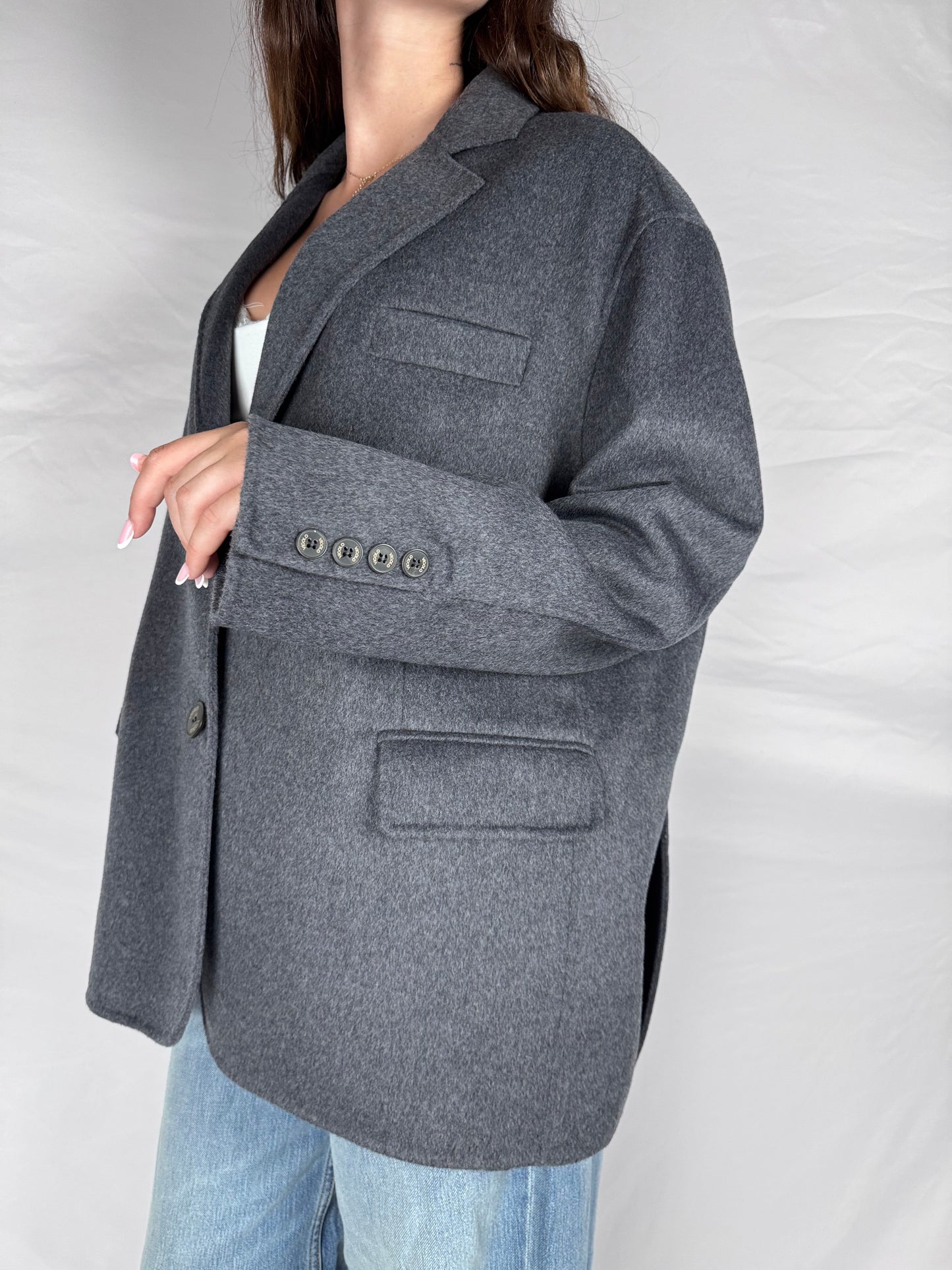 Cappotto Giacca Hand Made Vicolo Grigio