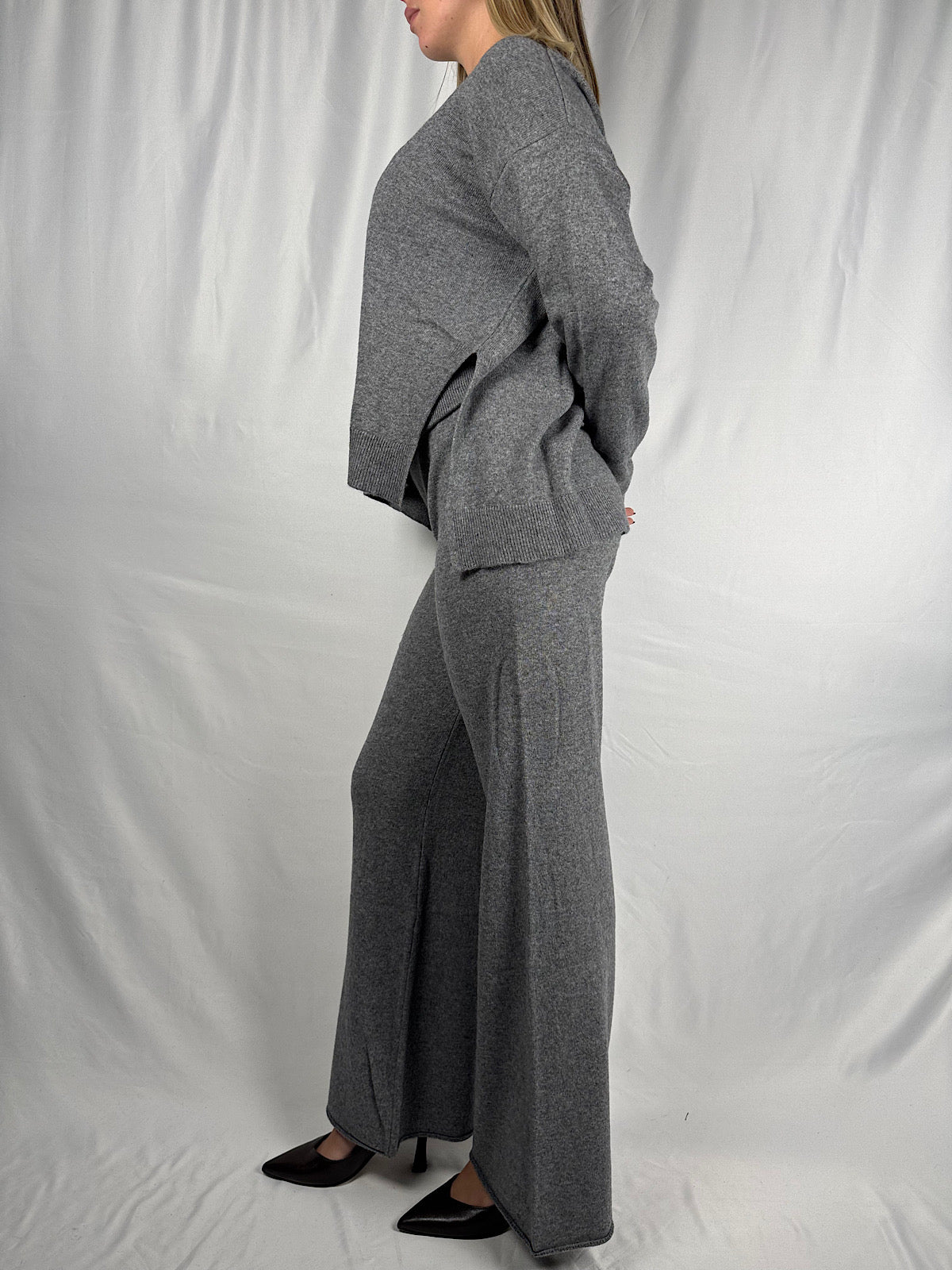 Tuta in Maglia Grigio Scuro SusyMix