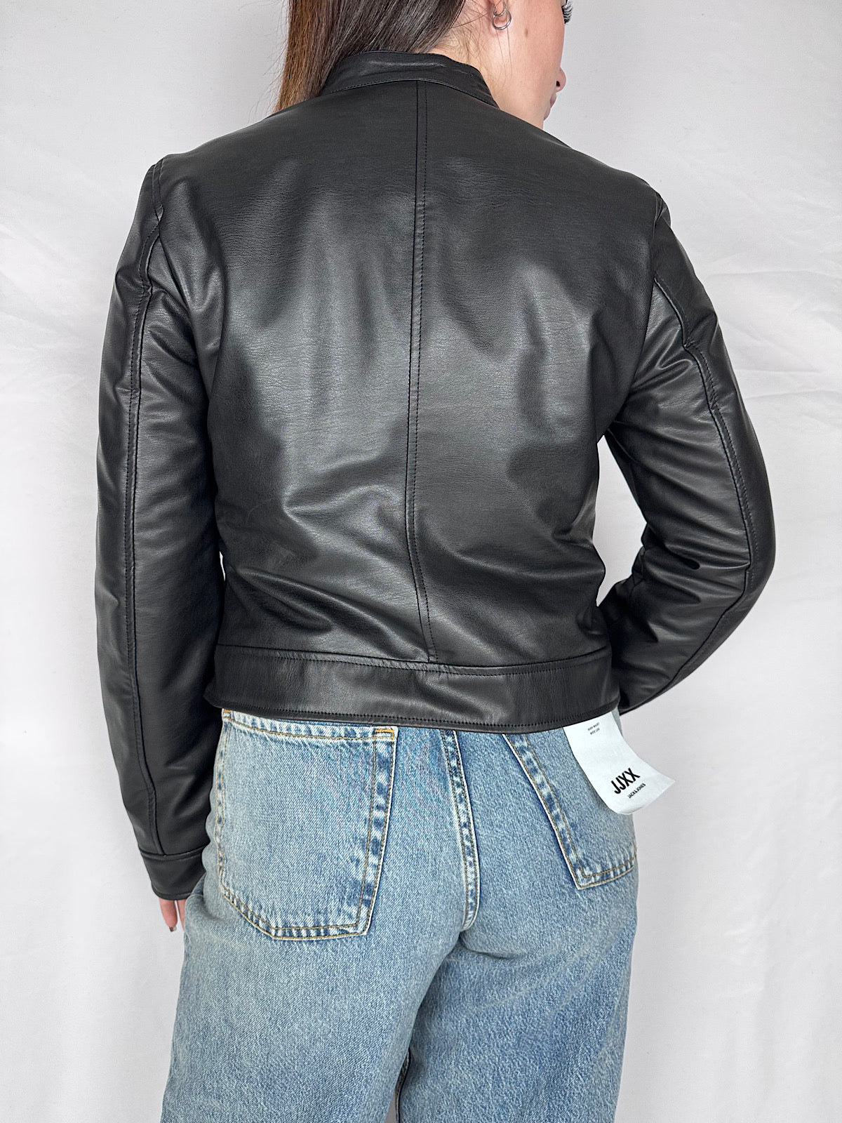 Giubbino Biker Markup Nero
