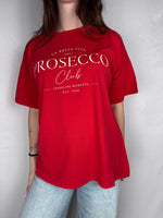 T-Shirt La Bella Vita  Prosecco Club Vicolo Rossa