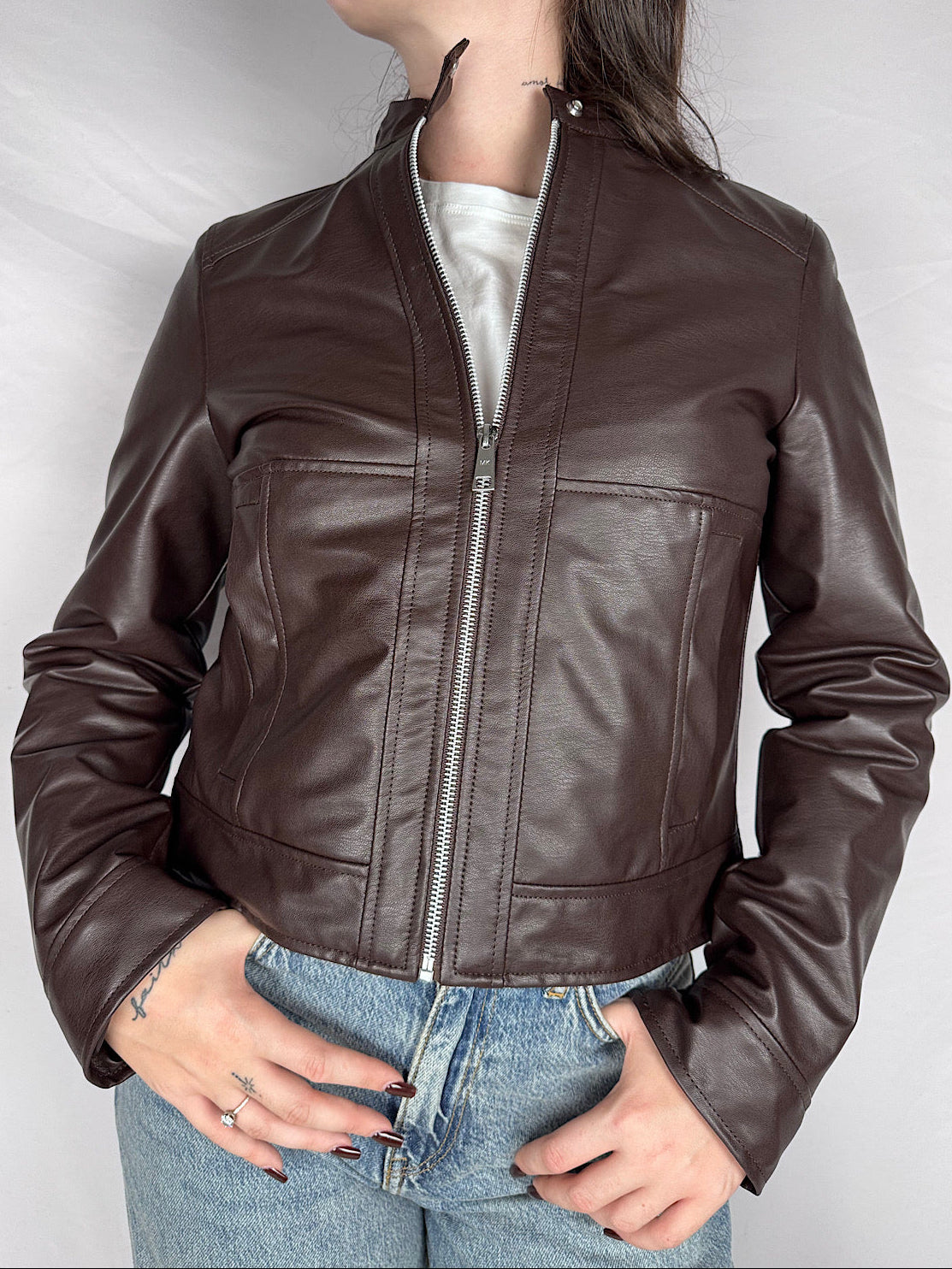Giubbino Biker Markup Moro